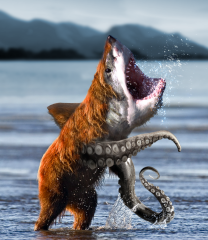 sharktopus bear