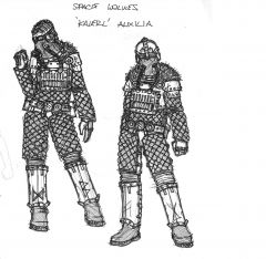 Space Wolves Kaerl Concepts