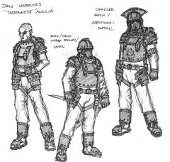Iron Warriors Thorakite Auxilia Concept