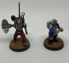 medic and Vox-servitor
