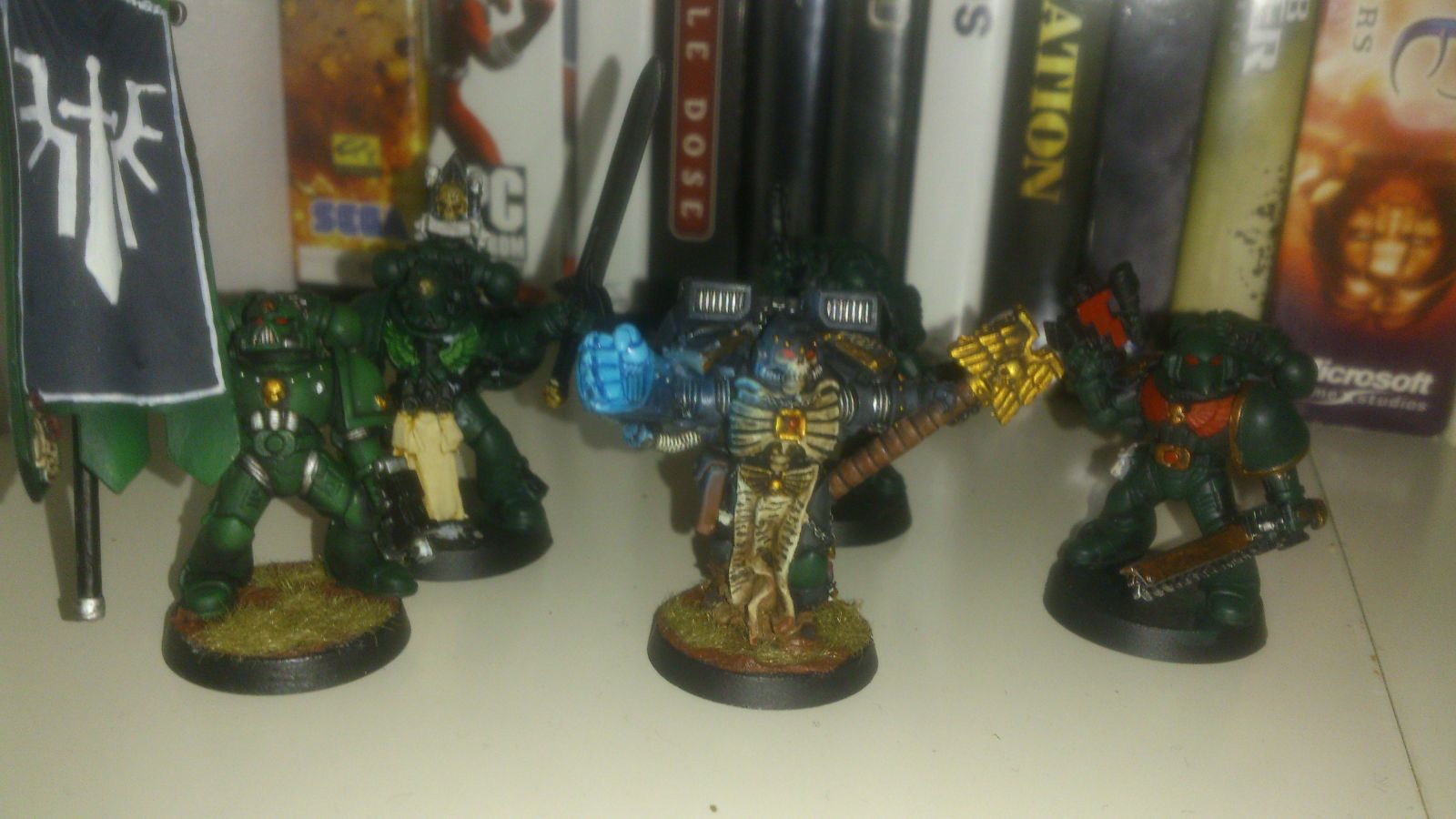 command squad with chaplain