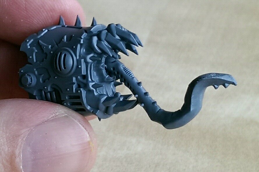 Divine Flayers Forgefiend head - Chaos Daemons - The Bolter and Chainsword