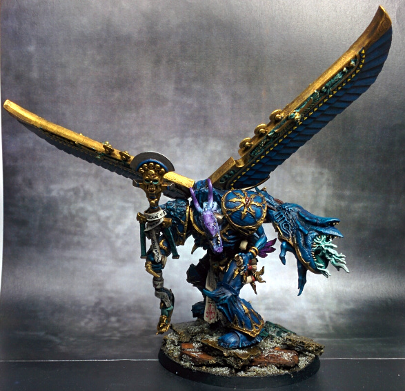 Thousand Sons Daemon Prince of Tzeentch finished 1