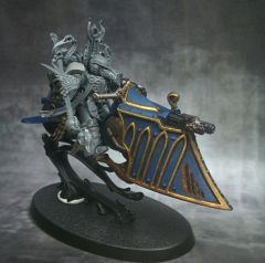 Thousand Sons Sorcererlord on Jetbike Conversion 1
