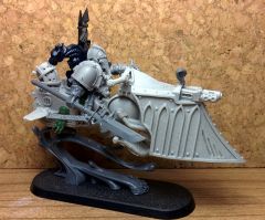 Thousand Sons Sorcerer or Lord on Disc of Tzeentch wip 1