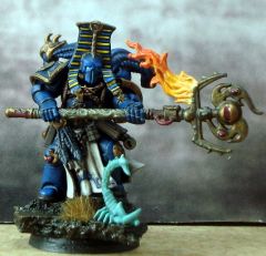 Thousand Sons Sorcerer Conversion front
