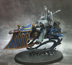 Thousand Sons Sorcererlord on Jetbike Conversion 2
