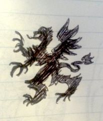 Howling Griffons Logo Sketch