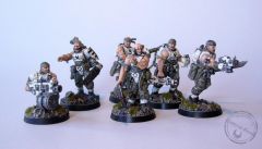 9638 Md Biggerized, Conversion, Imperial Guard, Infantry Squad, Space Marines, Warhammer 40,000