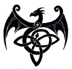 celtic knot dragon tattoo iqclh07x
