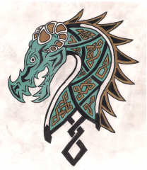 nordic Ish dragon By kalfiez fangwyrm d480w4w