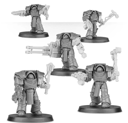 Cataphractii Special Weapons - + GENERAL PCA QUESTIONS + - The Bolter and  Chainsword