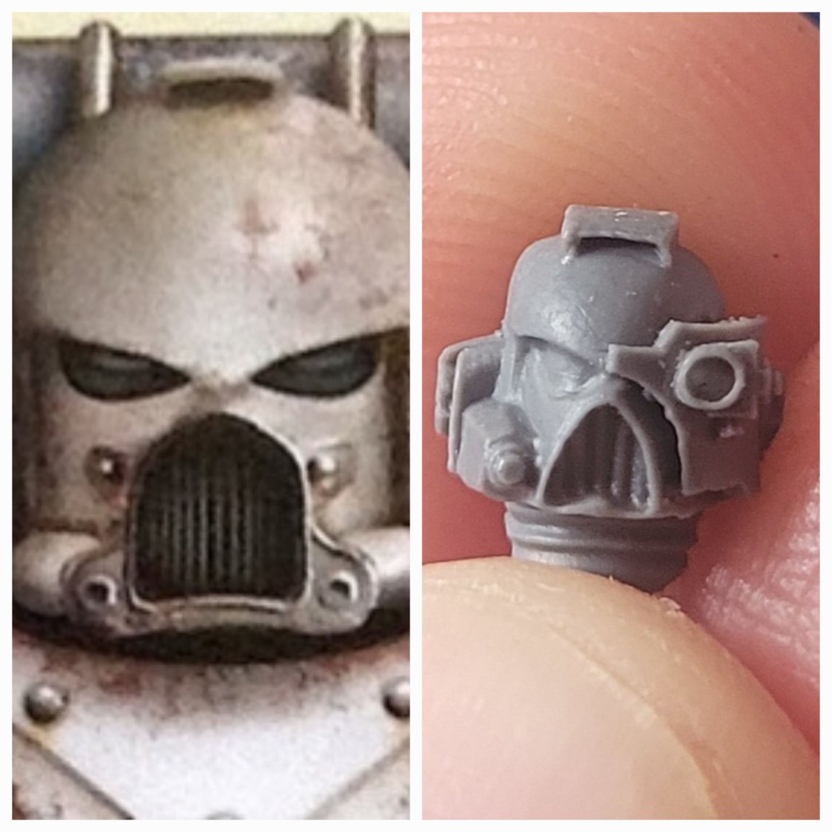 Sarum pattern helms + WARHAMMER THE HORUS HERESY + The Bolter and