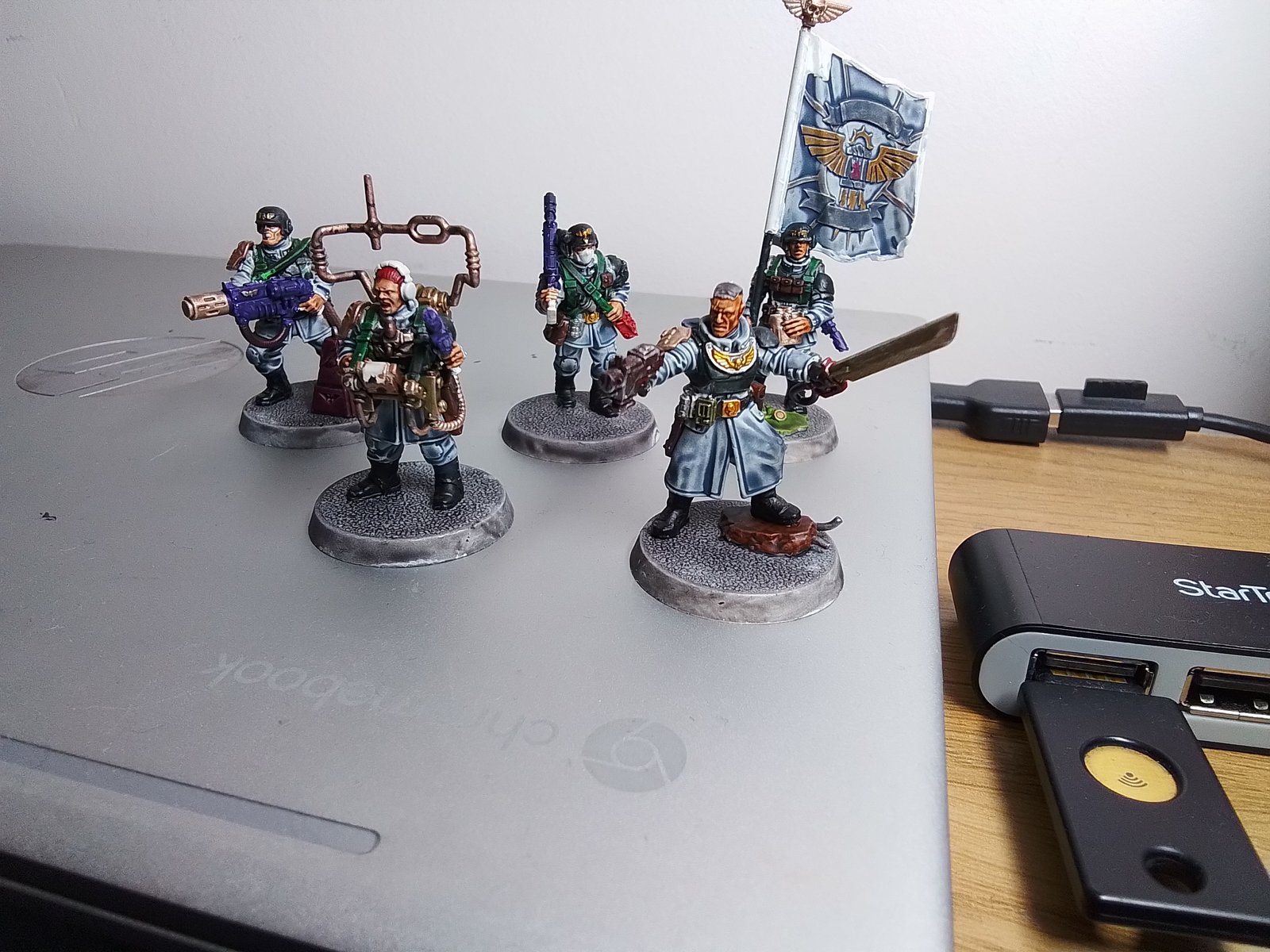 Cadian Command Squad finished 1