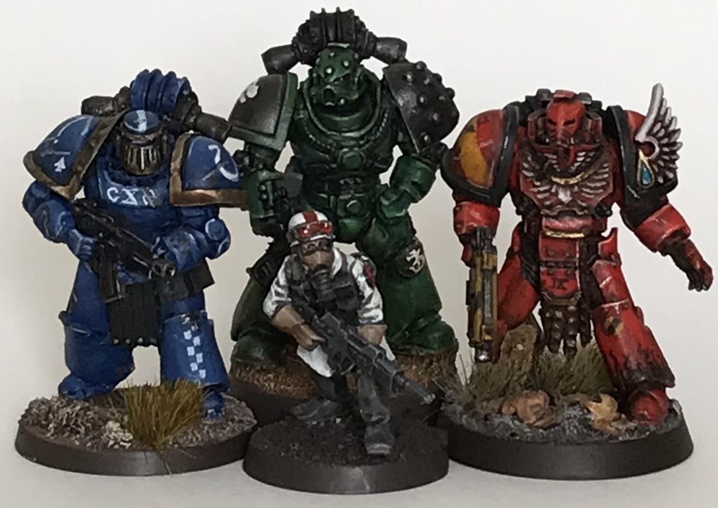 Space Marines of the Second War (BA, UM and Salamanders)