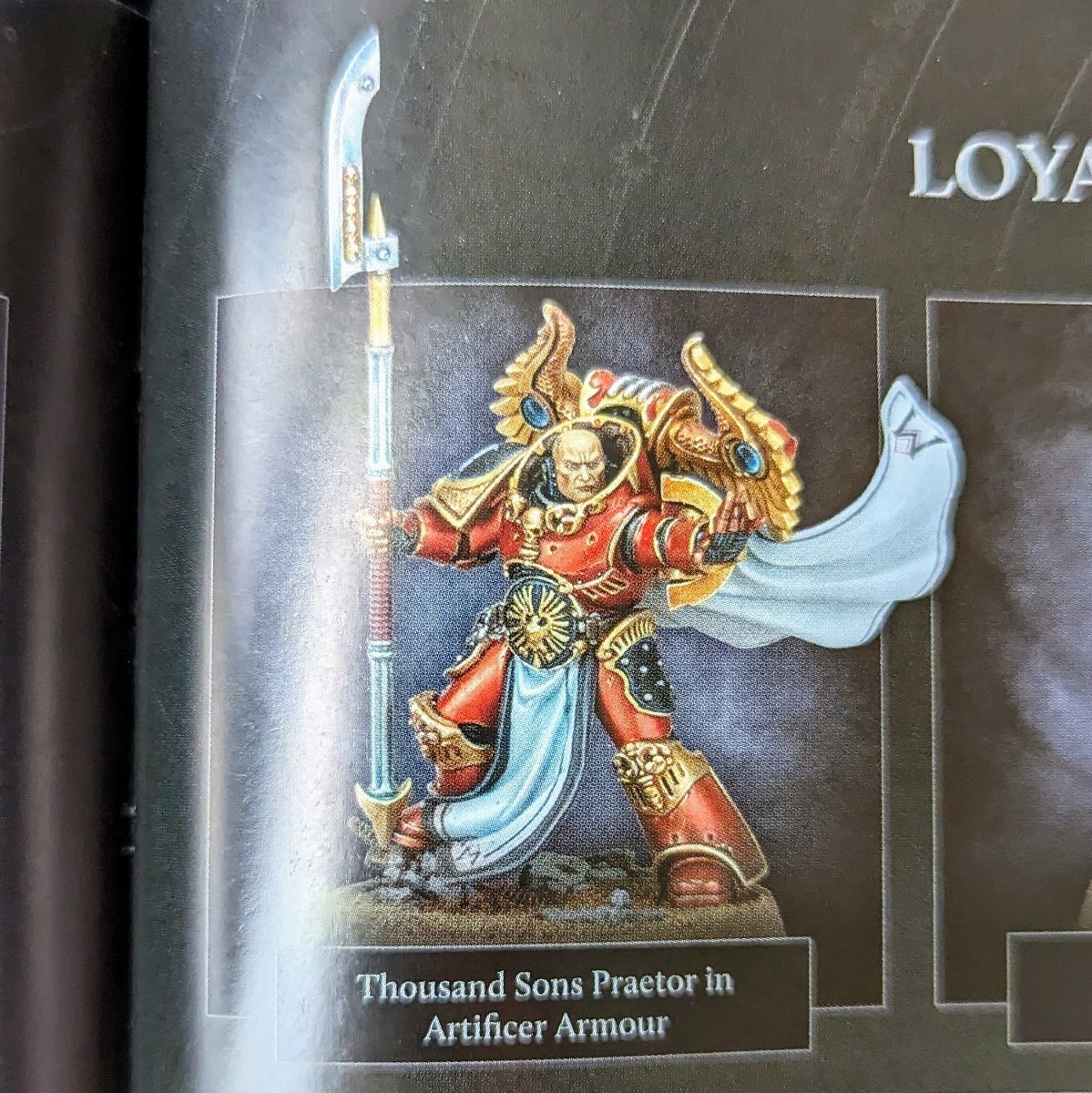 Thousand Sons Loyalist Praetor? - + NEWS, RUMORS, AND BOARD ...