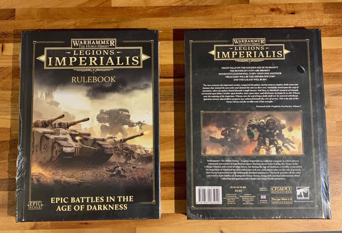 Legion Imperialis rulebook out in the wild. - + NEWS, RUMORS, AND 