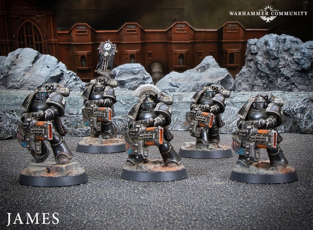 Behold New Horus Heresy Space Marines and Dreadnoughts Painted by