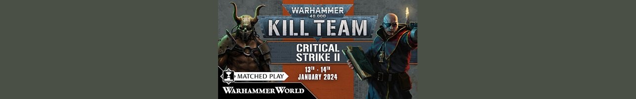 Kill Team: Critical Strike II Tickets on sale