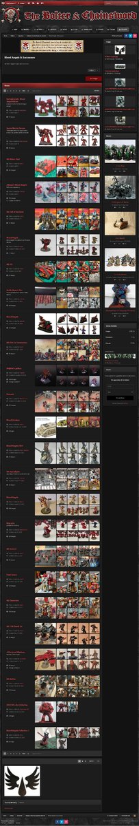 Category showing image using dark theme