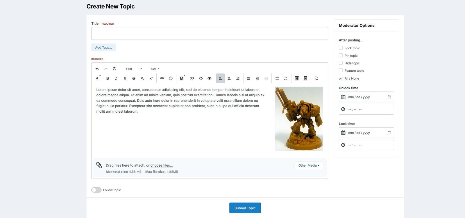 The image is shown aligned to the right with the text flowing around it on the left (shown using light theme)