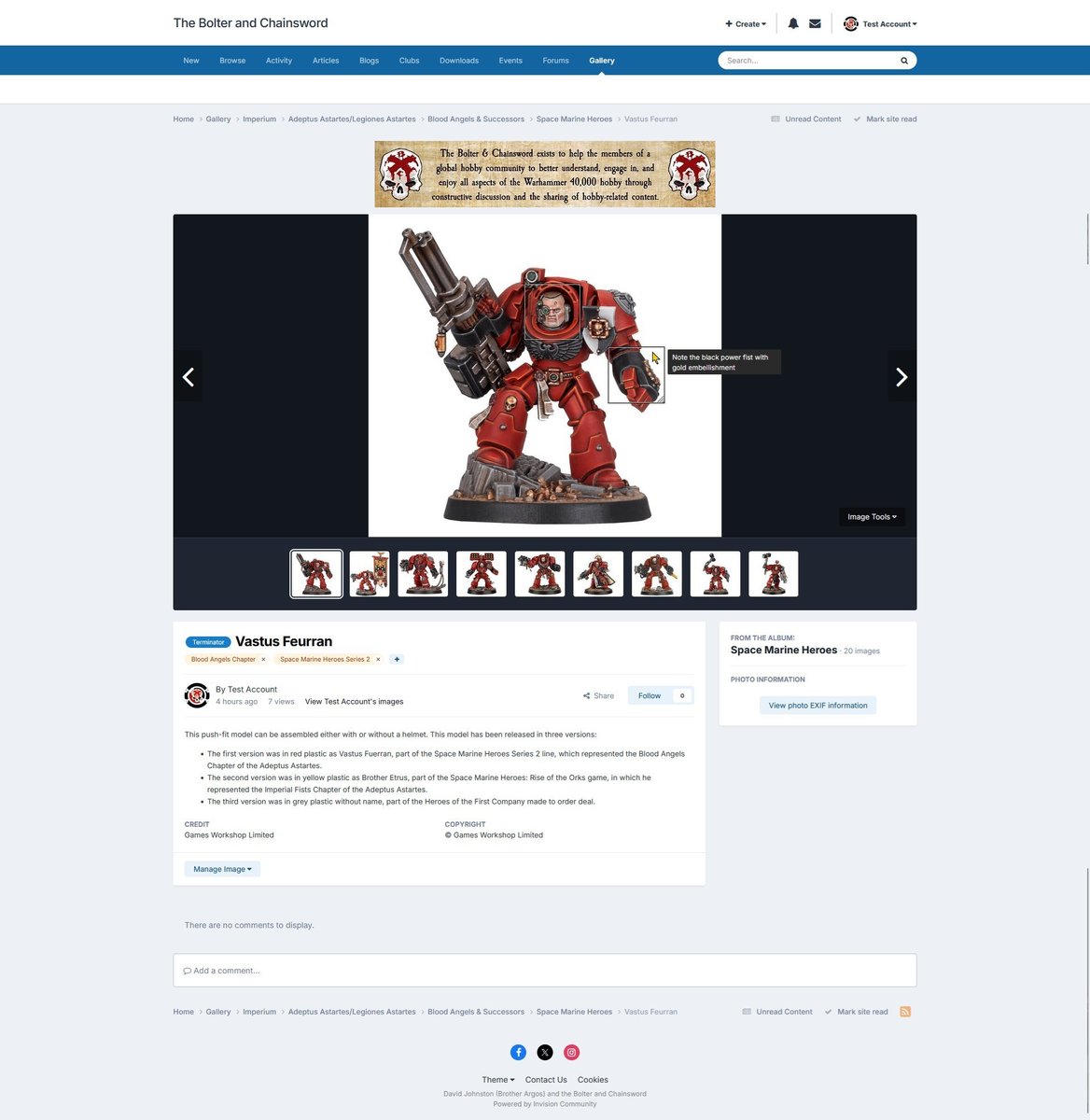 You can include multiple notes on the same image, shown using light theme.