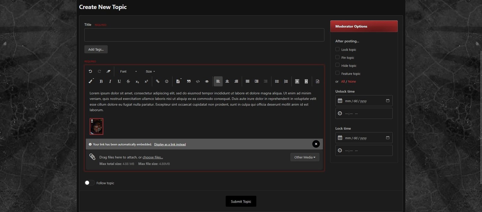 The image appears (shown using the dark theme)