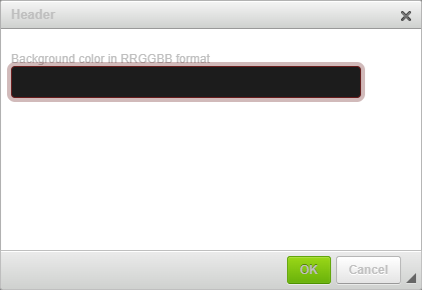 B&C header color editor