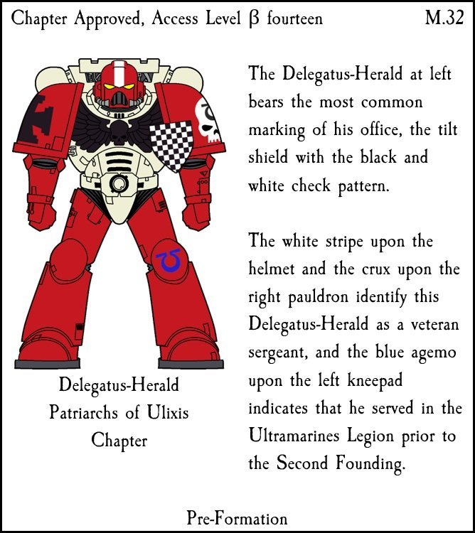 Pre-Formation Delegatus-Herald