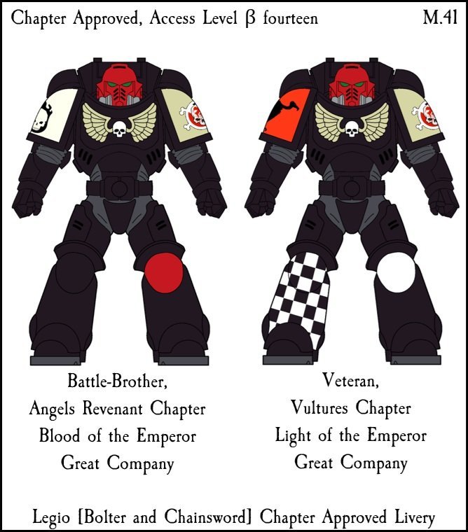 Legio Chapter Approved Livery