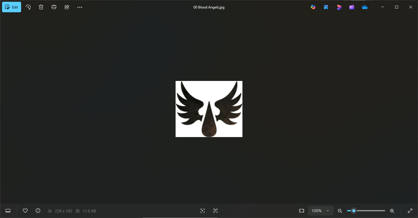 Screenshot of image on my computer