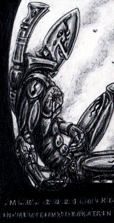 40k: Descendant Degeneration Asuryani Artwork